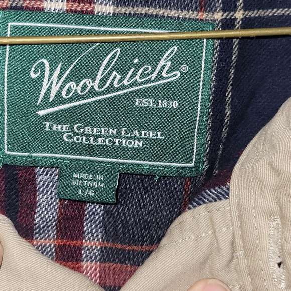 NEW Woolrich Long Sleeve Shirt. Inside Extra Warm - Picture 2 of 3